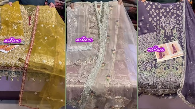 Discover a new world at me Rani in Wazir Bagh! Shop fresh arrivals with the latest styles. Visit us from 10 AM to 6 PM or order online. Fixed prices, and exchanges within 3 days. Sunday open! Contact details: 7780958253.